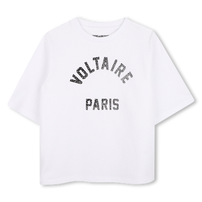 Tee-shirt manches courtes ZADIG & VOLTAIRE FILLE