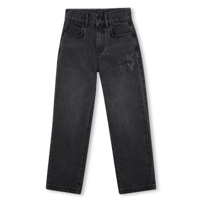 Pantalon en denim coton DKNY UNISEXE