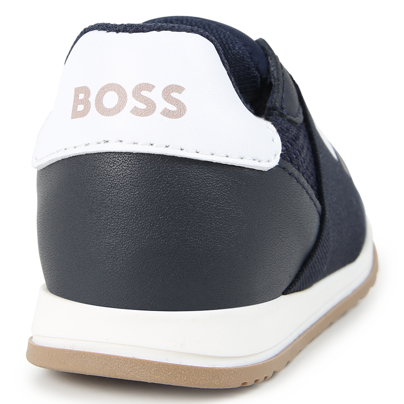 Baskets élastiquées bimatières BOSS 
                    GARCON