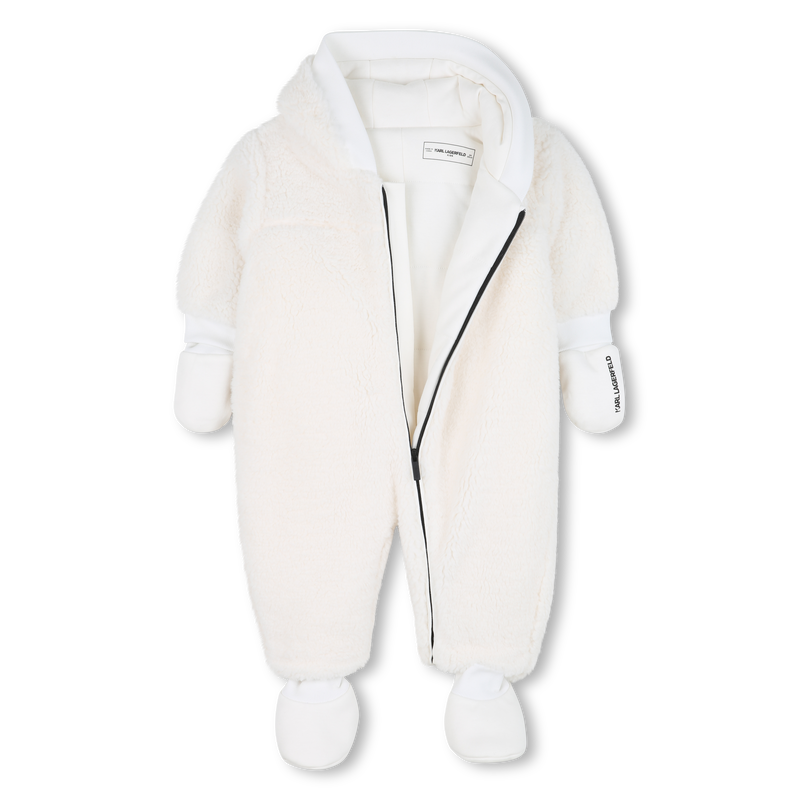 Combinaison pilote à capuche KARL LAGERFELD KIDS 
                    GARCON