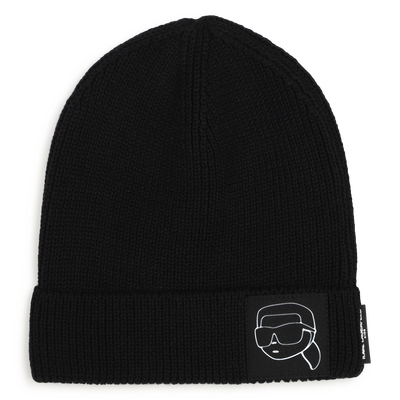 Bonnet en tricot KARL LAGERFELD KIDS GARCON