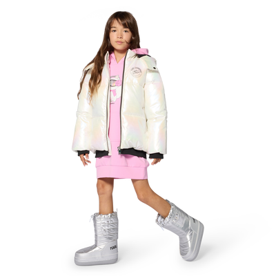 Robe &agrave; capuche KARL LAGERFELD KIDS FILLE