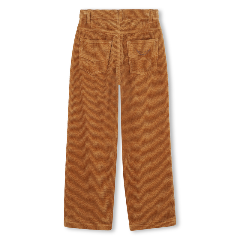 Pantalon velours broderie ZADIG & VOLTAIRE 
                    FILLE