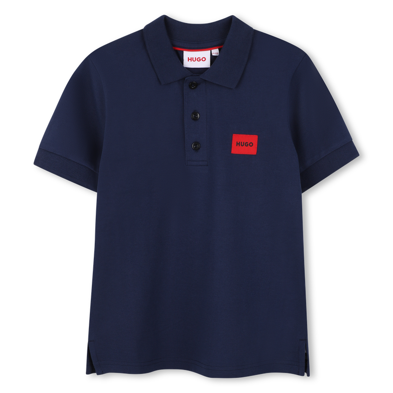 POLO MANCHES COURTES Hugo 
                        GARCON