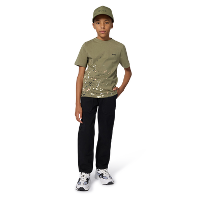 T-shirt à manches longues BOSS GARCON