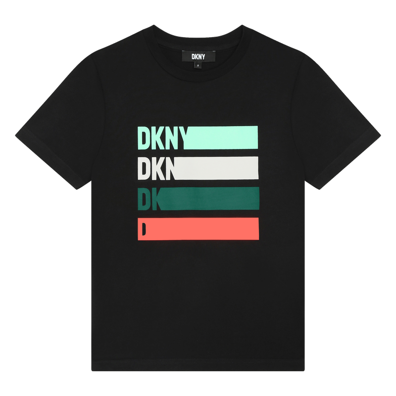 T-shirt coton manches courtes DKNY 
                    GARCON