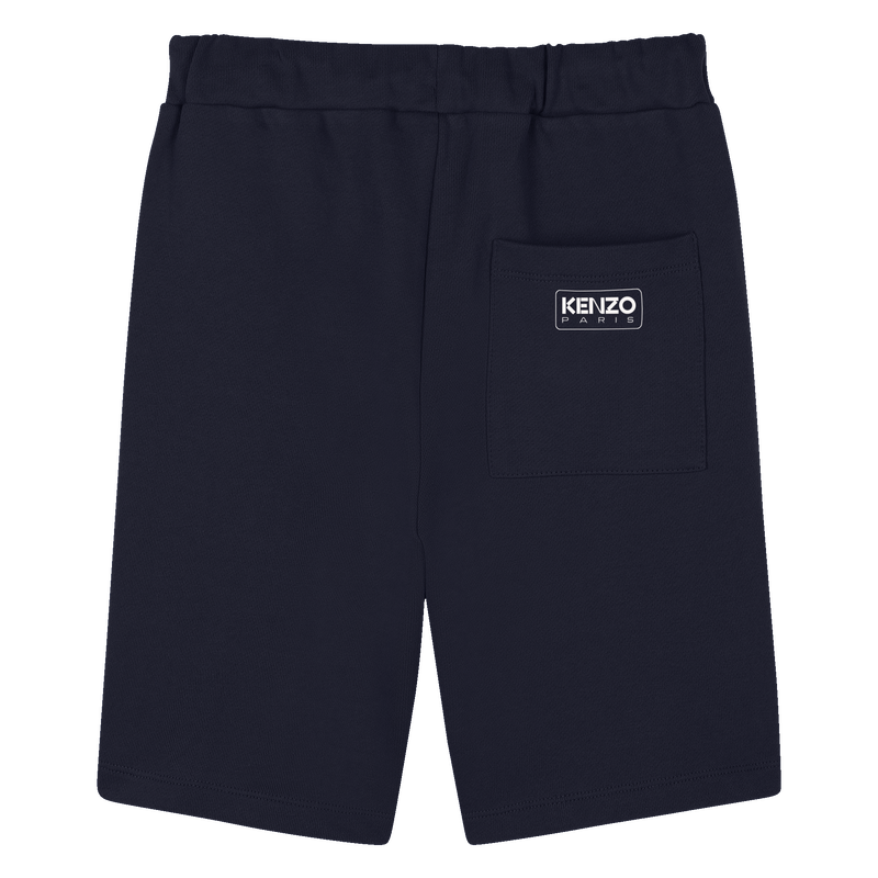 Bermuda uni &agrave; poches KENZO KIDS 
                        GARCON