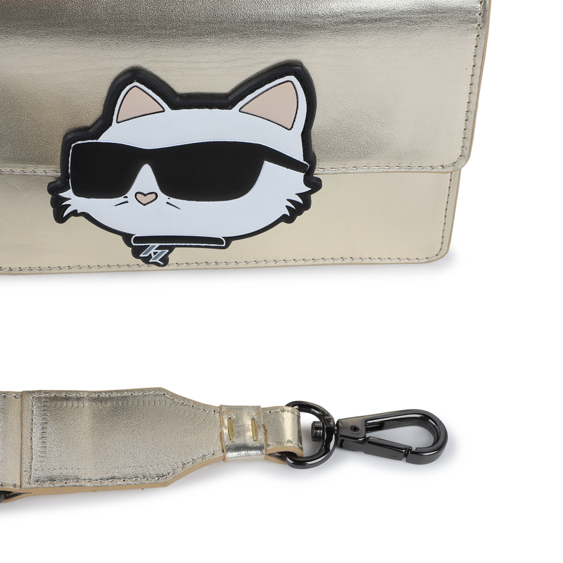 Sac à main en textile enduit grain fin KARL LAGERFELD KIDS 
                    FILLE