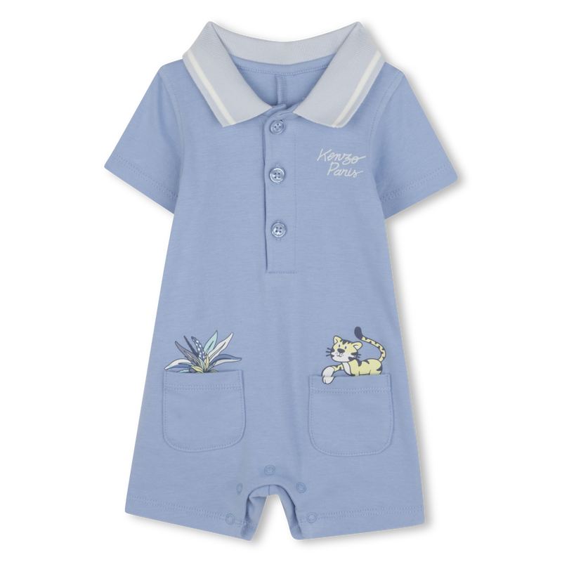 Combishort avec poches KENZO KIDS 
                    GARCON