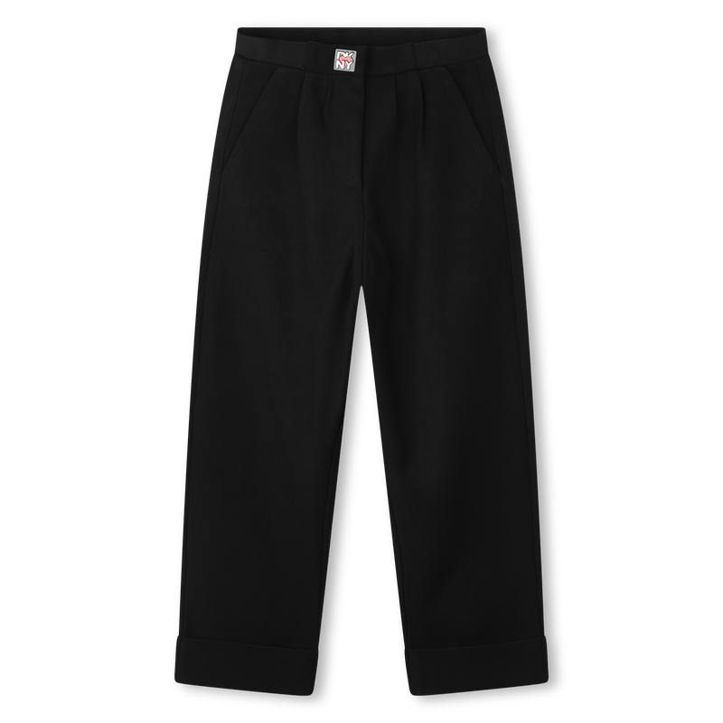 Pantalon à pinces et revers