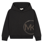 Sweat-shirt molletonn&eacute; capuche MICHAEL KORS 
                    FILLE