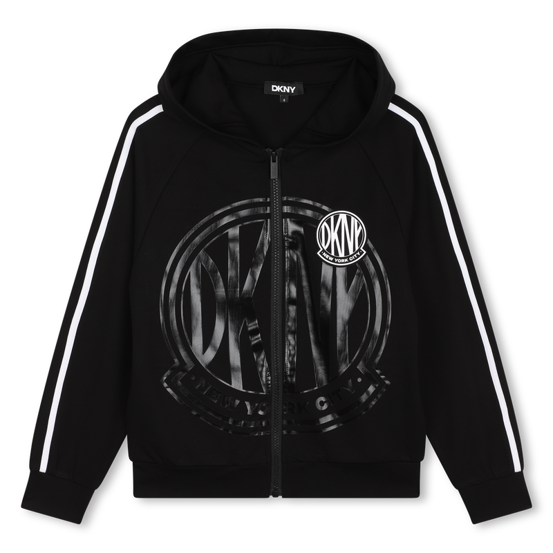 Cardigan zippé à capuche DKNY 
                    UNISEXE