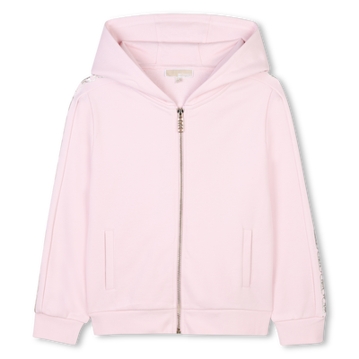 Cardigan molletonné à capuche MICHAEL KORS FILLE