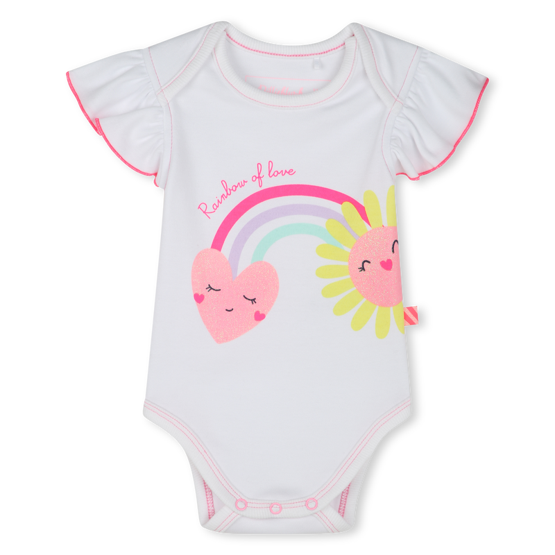 Body manches courtes en coton BILLIEBLUSH 
                    FILLE