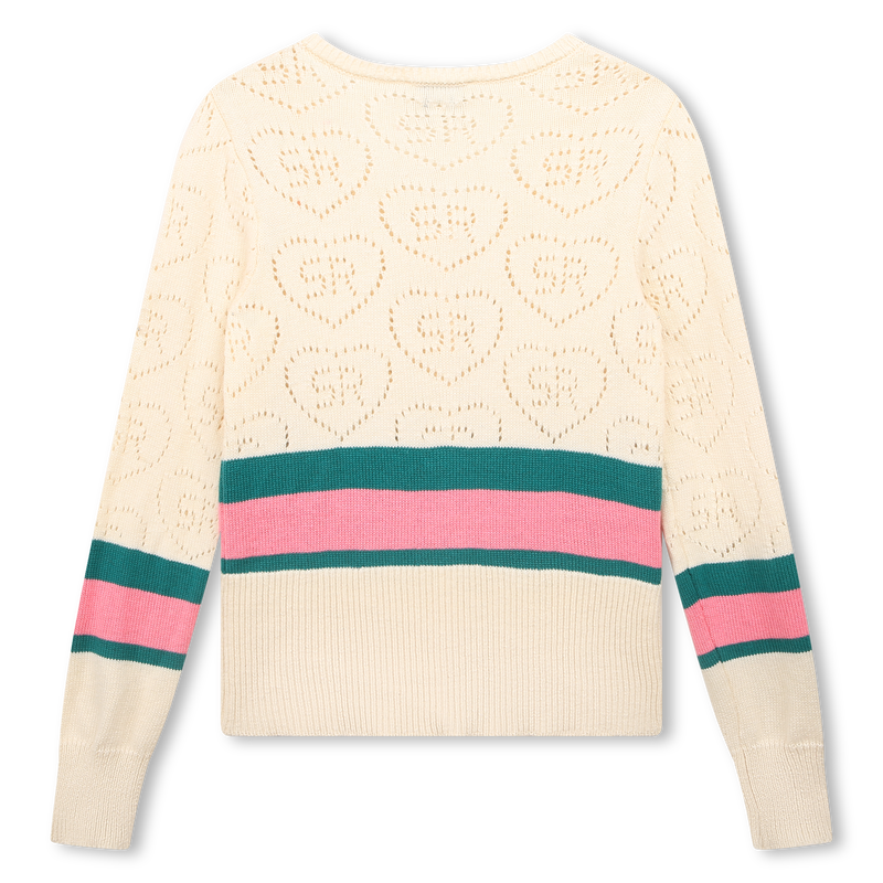 Cardigan à motifs ajourés SONIA RYKIEL 
                    FILLE