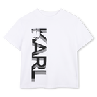 Tee-shirt imprim&eacute; KARL LAGERFELD KIDS 
                    GARCON