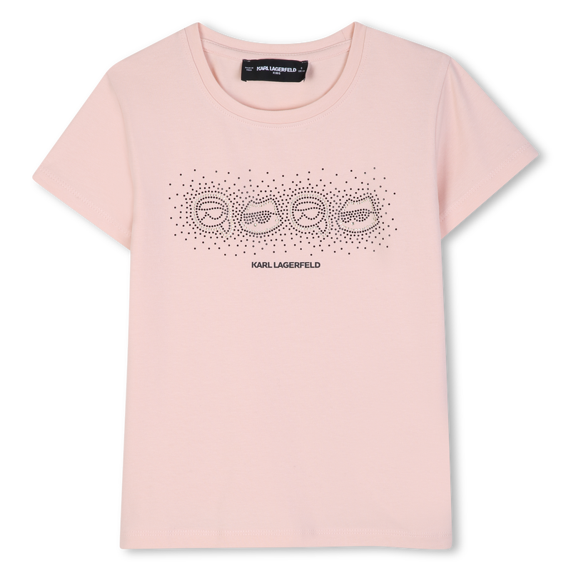 Tee-shirt manches courtes KARL LAGERFELD KIDS 
                        FILLE