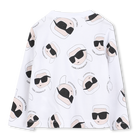 Ensemble salopette et t-shirt KARL LAGERFELD KIDS 
                    GARCON