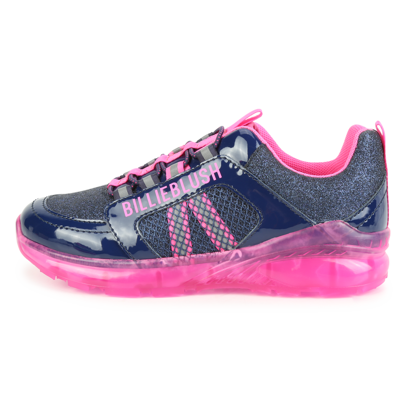 Baskets basses vernies