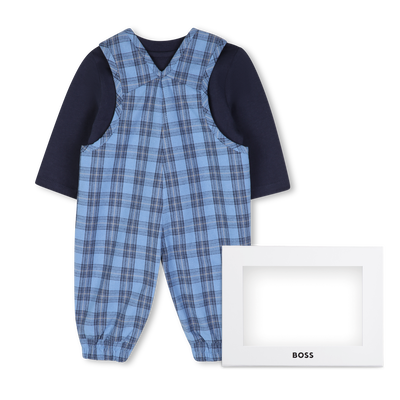 Ensemble salopette et tee-shirt BOSS GARCON