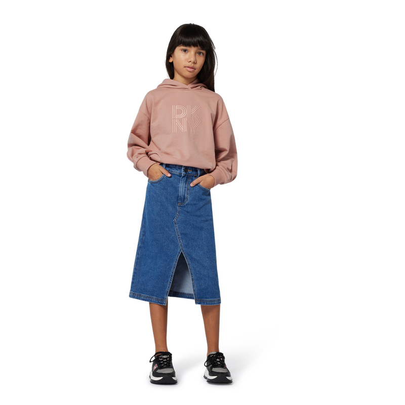 Jupe midi droite DKNY 
                    FILLE