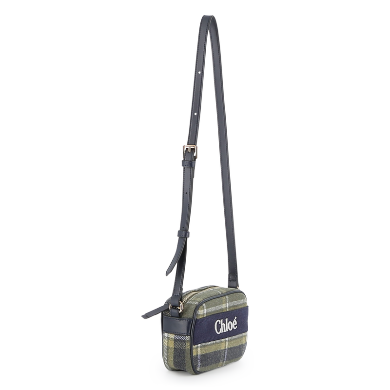 Sac bandouli&egrave;re &agrave; carreaux CHLOE 
                        FILLE