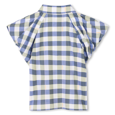 Blouse manches courtes coton KENZO KIDS FILLE