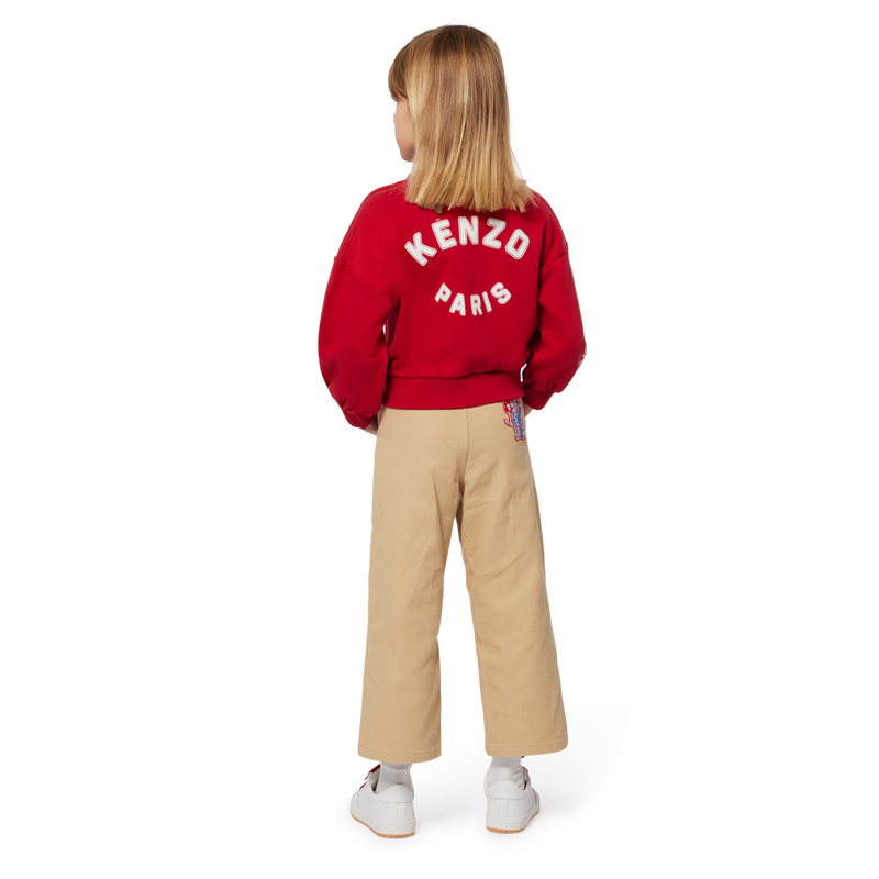 Baskets en cuir avec lacets KENZO KIDS 
                    UNISEXE