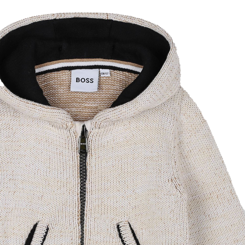 Cardigan à capuche BOSS 
                    GARCON
