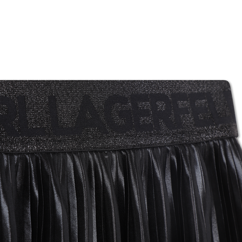 Jupe mi-longue plissée KARL LAGERFELD KIDS 
                    FILLE
