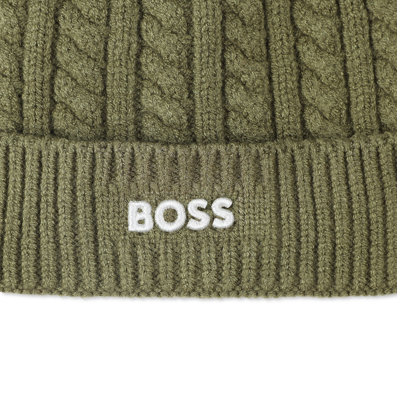 Bonnet tricot torsadé BOSS 
                        GARCON