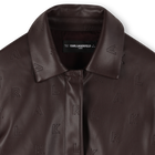 Veste avec fermeture zipp&eacute;e KARL LAGERFELD KIDS 
                    FILLE