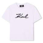T-shirt KARL LAGERFELD KIDS 
                    FILLE