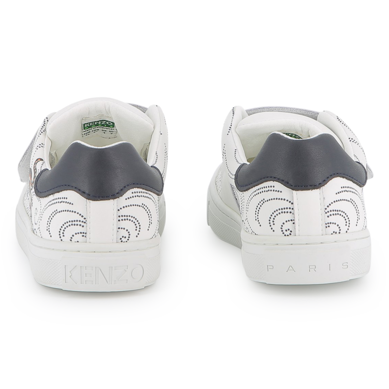 Baskets en cuir de vache KENZO KIDS 
                        UNISEXE