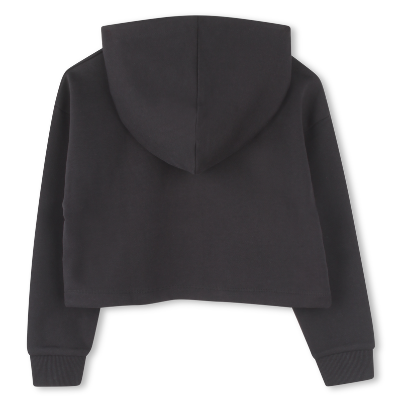 Sweat-shirt court molletonn&eacute; MARC JACOBS 
                        FILLE