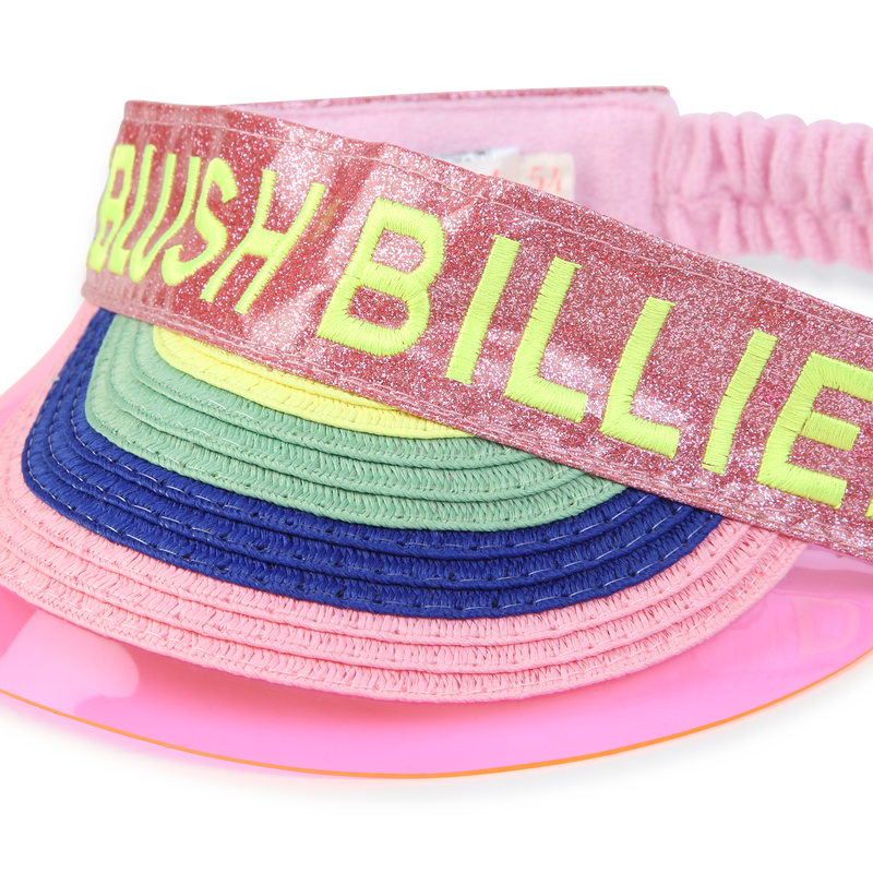 Visière multicolore pailletée BILLIEBLUSH 
                    FILLE