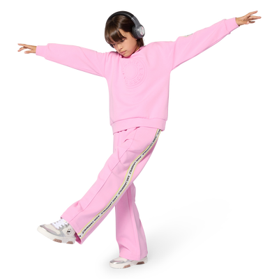 Sweat-shirt &agrave; capuche KARL LAGERFELD KIDS FILLE