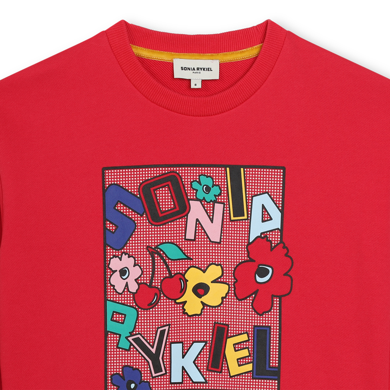 Sweat-shirt en molleton SONIA RYKIEL 
                    FILLE