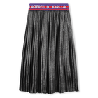 Jupe midi pliss&eacute;e KARL LAGERFELD KIDS 
                    FILLE