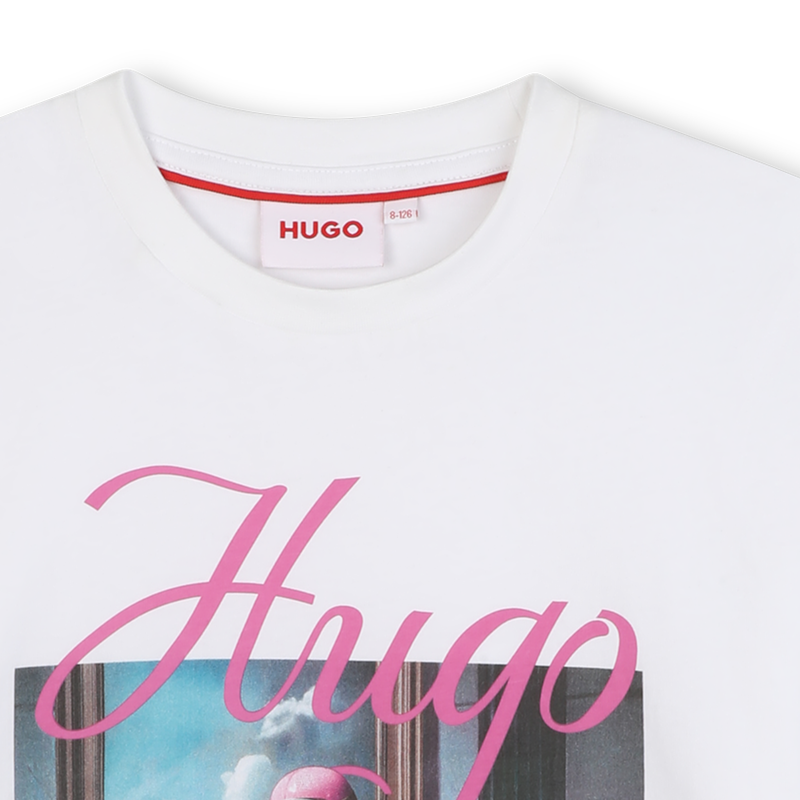 T-shirt à manches courtes Hugo 
                    FILLE