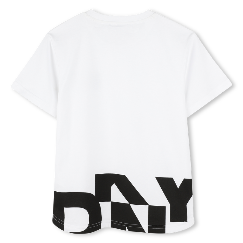 T-shirt manches courtes coton DKNY 
                        UNISEXE