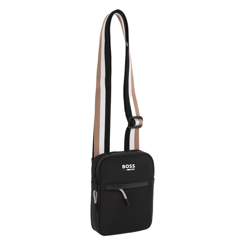 Sac besace en textile enduit BOSS 
                    GARCON