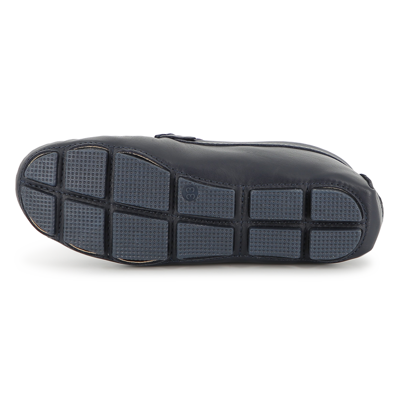 MOCASSINS EN CUIR DE VACHETTE BOSS 
                        GARCON