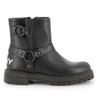 Bottes motard en cuir de vachette DKNY 
                    FILLE