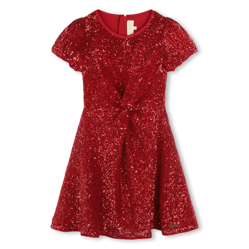 Robe zipp&eacute;e orn&eacute;e de sequins MICHAEL KORS 
                        FILLE