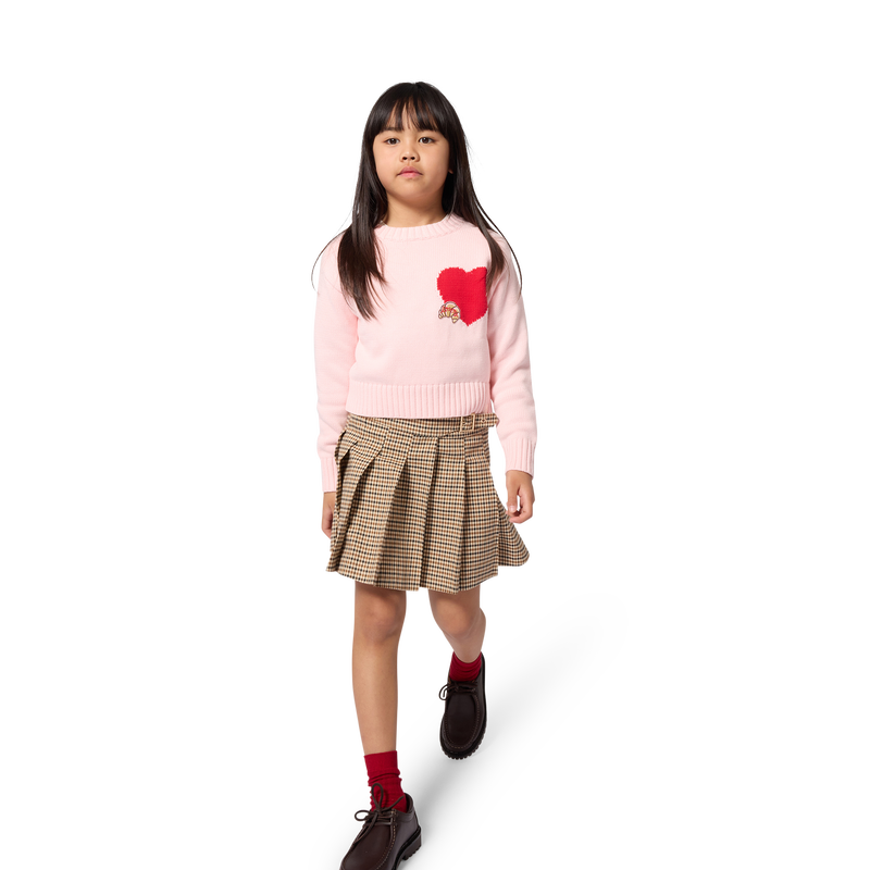 Jupe pliss&eacute;e KIDS AROUND 
                        FILLE