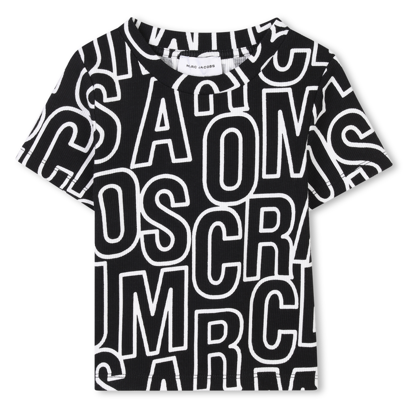 T-shirt court imprimé THE MARC JACOBS 
                    FILLE