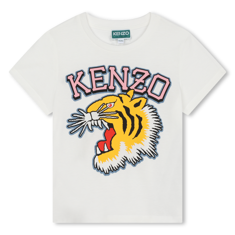 T-shirt Tigre rugissant KENZO KIDS 
                    FILLE