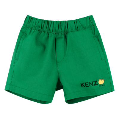 Short à taille élastiquée KENZO KIDS GARCON