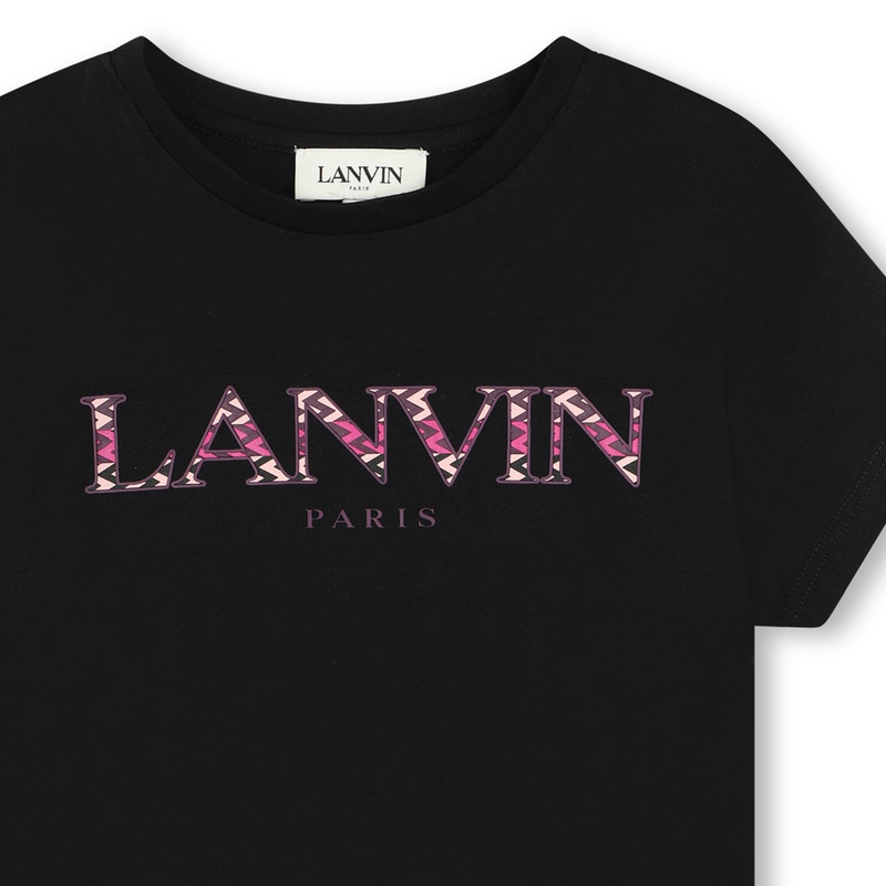 T-shirt avec illustration sigle LANVIN 
                    FILLE